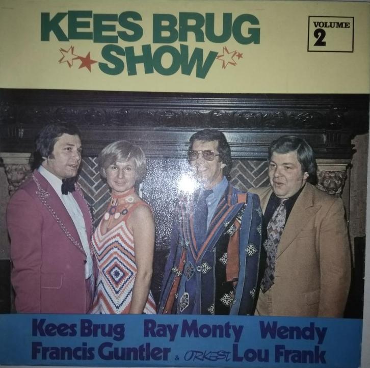 Kees Brug Show – Volume 2 – 12” LP, Cd's en Dvd's, Vinyl | Nederlandstalig, Gebruikt, Levenslied of Smartlap, 12 inch, Ophalen of Verzenden