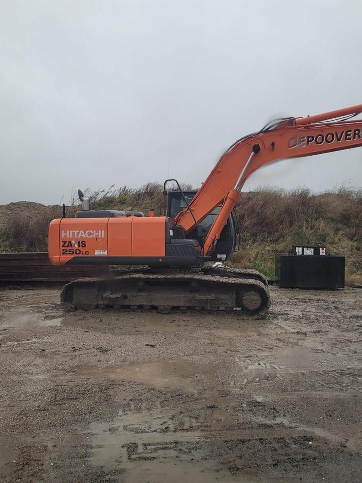 Te koop Hitachi Zaxis 250 - 5, Zakelijke goederen, Machines en Bouw | Kranen en Graafmachines, Graafmachine, Ophalen