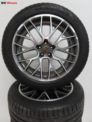 Porsche 20 inch Origineel velgen Macan RS Spyder zomerbanden beschikbaar voor biedingen