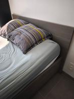 Bed 1m60 met nachtkastjes, Ophalen, Zo goed als nieuw