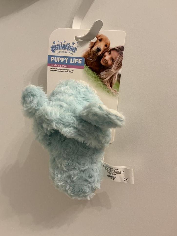 Pawise :Puppy speeltje:slipper, Dieren en Toebehoren, Hondenspeelgoed, Nieuw, Knuffels, Ophalen of Verzenden