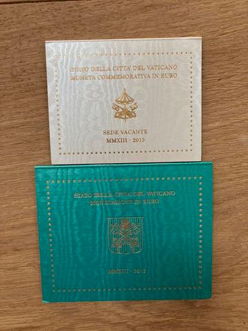 EUR Vatican 2013 // €2 Sede Vacante & Coin Set beschikbaar voor biedingen
