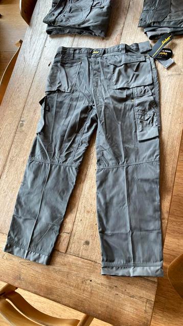 Snickers Duratwill grijs maat 56 werkbroek nieuw, Neuf, Gris, Enlèvement ou Envoi, Snickers