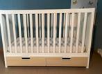 Ikea Stuva verstelbaar babybed met matras, Kinderen en Baby's, Babywiegjes en Ledikanten, Ophalen of Verzenden