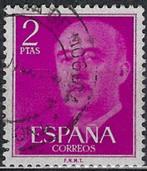 Spanje 1955-1958 - Yvert 865A - Generaal Francisco Fran (PF), Timbres & Monnaies, Timbres | Europe | Espagne, Envoi, Non oblitéré
