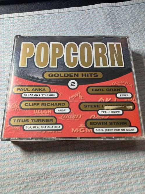 Popcorn Golden Hits 2 - 2x Cd's, Cd's en Dvd's, Cd's | Pop, Zo goed als nieuw, 1960 tot 1980, Ophalen of Verzenden
