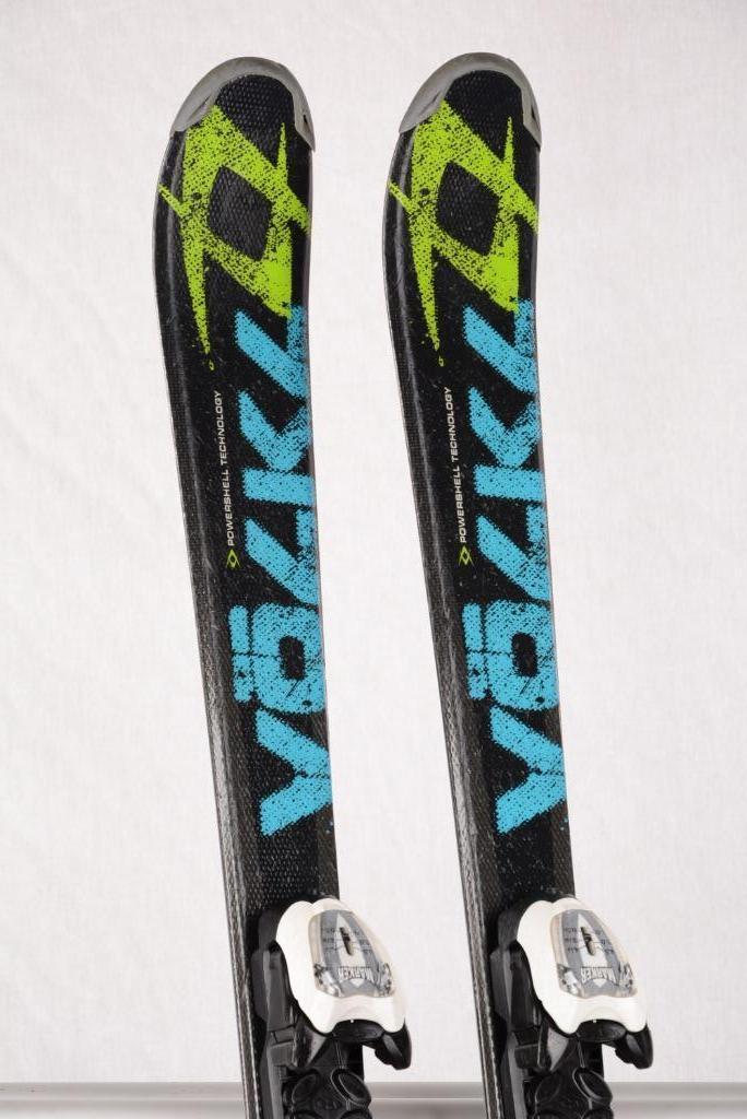 90 150 kinder ski's VOLKL RTM jr. Black/blue, Sport en Fitness, Skiën en Langlaufen, Gebruikt, Ski's, Ski, Carve, 140 tot 160 cm