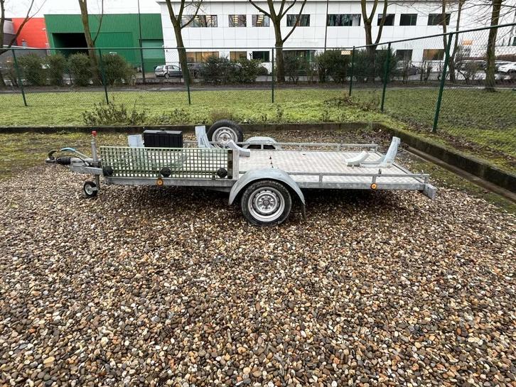 motoraanhanger, nette staat en volledig uitgerust, Auto diversen, Aanhangers en Bagagewagens, Zo goed als nieuw, Ophalen