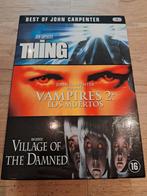 3 dvd box John Carpenter, Cd's en Dvd's, Dvd's | Horror, Vampiers of Zombies, Vanaf 16 jaar, Boxset, Ophalen of Verzenden