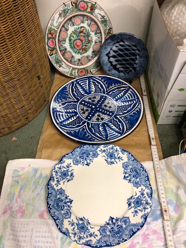 Wanddecoratie, spiegels en wandborden…, Antiek en Kunst, Antiek | Wandborden en Tegels, Ophalen of Verzenden