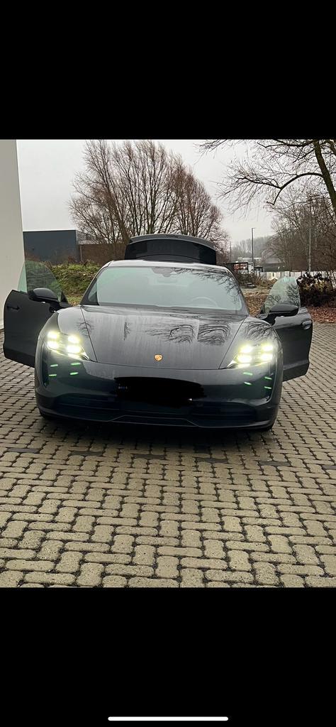 PORSCHE TAYCAN 2022, Auto's, Porsche, Particulier, Taycan, Parkeercamera, Elektrisch, Zwart, Zwart, Ophalen