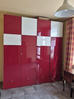 Rode wandkast (Ikea), Huis en Inrichting, Kasten | Wandmeubels, Ophalen, Gebruikt, Met deur(en)
