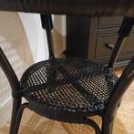 vintage zwart rotan tafeltje, Enlèvement