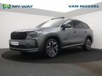 Skoda Kodiaq PHEV Kodiaq PHEV 1.5 TSI Sportline DSG (150 kW), Auto's, Skoda, Automaat, SUV of Terreinwagen, Zilver of Grijs, Lederen bekleding