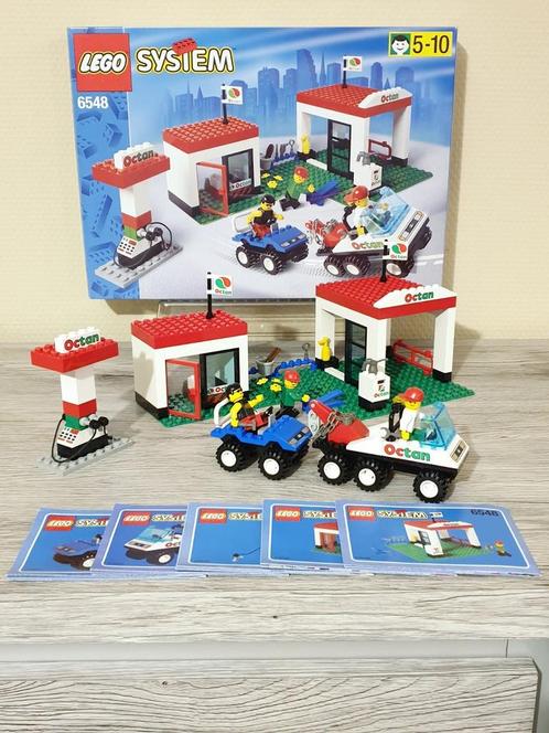 Lego System 6548 Octan Gas Station, Kinderen en Baby's, Speelgoed | Duplo en Lego, Zo goed als nieuw, Lego, Complete set, Ophalen of Verzenden
