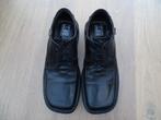 Zwarte herenschoen klassiek 44, Zwart, Ophalen of Verzenden, Zo goed als nieuw, Veterschoenen
