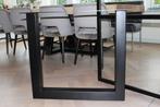 Set tafelpoten zwart 120x80, Ophalen, Nieuw, Metaal, Tafelpoot