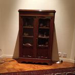 Mahoniehouten vitrinekast, Huis en Inrichting, Kasten | Vitrinekasten, Ophalen, Restauration XIXe siècle, Met deur(en), 50 tot 100 cm