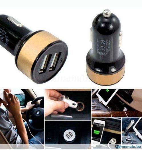 Autolader Sigarettenaansteker 2 Universele USB-aansluiting 3, Telecommunicatie, Mobiele telefoons | Telefoon-opladers, Nieuw, Ophalen of Verzenden