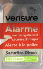 Verisure alarme autocollant, Ophalen of Verzenden, Nieuw, Overige typen