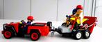 Playmobil 4X4 racing aanhangwagen en cross fietsen, Enfants & Bébés, Jouets | Playmobil, Comme neuf, Ensemble complet, Enlèvement ou Envoi