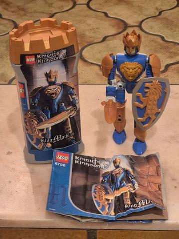 Lego King Mathias set (8796) in zeer goede staat.  beschikbaar voor biedingen