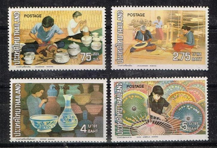 Postzegels uit Thailand - K 5098 - handwerk, Postzegels en Munten, Postzegels | Azië, Postfris, Zuid-Azië, Verzenden