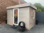 Abrit jardin bureau démontable luxe pool house salon jardin, 500 cm of meer, Tuinhuis, 1 raam, Zo goed als nieuw