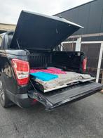 Ssangyong musso sapphire, Auto's, SsangYong, Zwart, Musso, Zwart, Leder