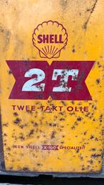 Old Shell 2T kan van 20 liter met originele vintage dop, Ophalen