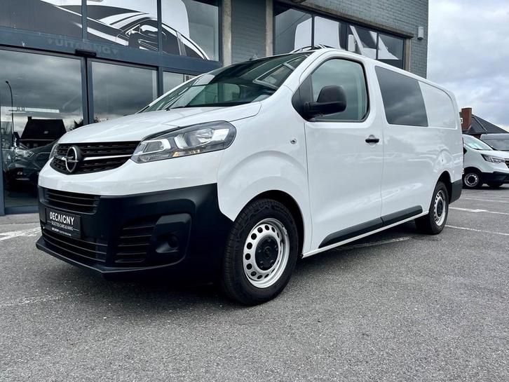 Opel Vivaro Dubbele Cabine 2.0D 122PK*5 Zitplaatsen*Navi*Ca, Auto's, Opel, Bedrijf, Vivaro, ABS, Airbags, Airconditioning, Bluetooth