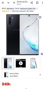 Samsung Galaxy Note10 - 256GB  Black (Zwart), Telecommunicatie, Mobiele telefoons | Samsung, Ophalen of Verzenden, Zo goed als nieuw