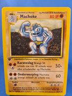 Machoke 34/102 - Base (1st edition) (NL), Hobby en Vrije tijd, Verzamelkaartspellen | Pokémon, Verzenden, Zo goed als nieuw