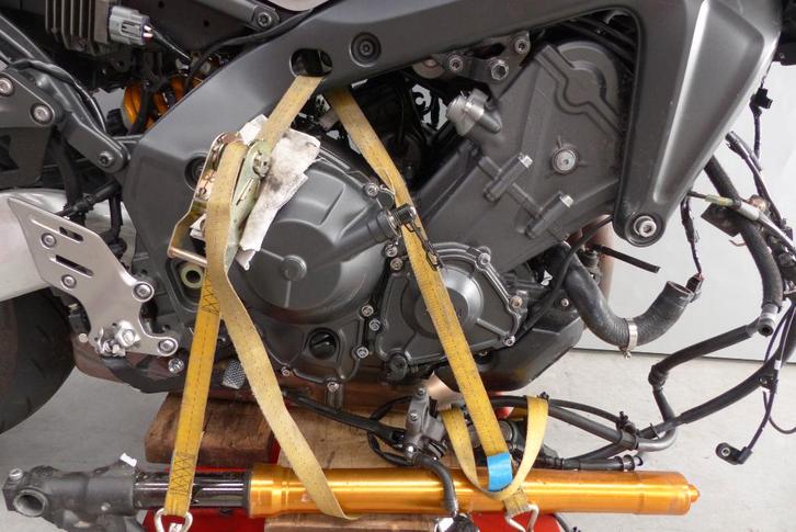 Moteur MT09 SP de 2022 tournant, Motoren, Motoren | Yamaha, Bedrijf, Naked bike, meer dan 35 kW, 3 cilinders, Ophalen