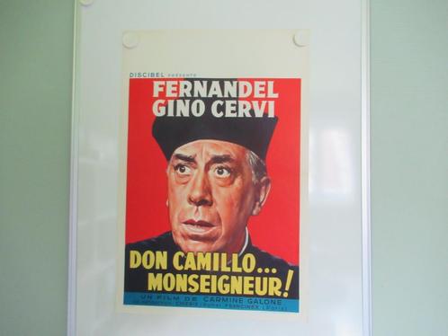 Affiche du film DON CAMILLO MONSEIGNEUR, Collections, Posters & Affiches, Enlèvement ou Envoi