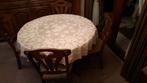 Mooie eiken tafel met stoel., Antiek en Kunst, Ophalen