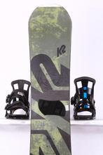 130 snowboard K2 EST. 87, black/green, p-tex topsheet, Sport en Fitness, Snowboarden, Verzenden, Gebruikt, Bindingen
