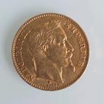Frankrijk 20 franc 1868 Napoleon III, Ophalen, Frankrijk, Losse munt, Goud