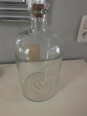 Bouteille - Flacon en verre vintage apothicaire de 5 L beschikbaar voor biedingen