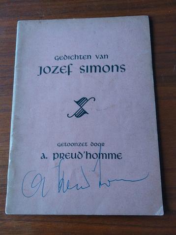 Gedichten van Jozef Simons, Enlèvement ou Envoi, Utilisé