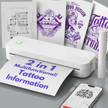 Imprimante Thermique Portable A4 Sans Encre – Bluetooth beschikbaar voor biedingen