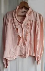 vintage Kirk crèpeblouse PEC theater - Charleston, Antiek en Kunst, Antiek | Kleding en Textiel, Ophalen of Verzenden, Dames, KIRK CHARLES