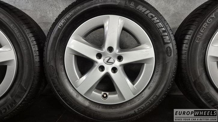 15 inch Lexus CT200H Zomerbanden 5x100 Toyota Prius, Auto-onderdelen, Banden en Velgen, Banden en Velgen, Zomerbanden, 15 inch