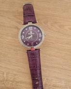 Paars horloge Burgmeister, Verzenden, Zo goed als nieuw
