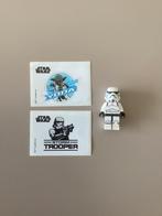 Lego star wars stormtrooper en 2 stickers als nieuw, Verzamelen, Star Wars, Ophalen of Verzenden, Zo goed als nieuw, Actiefiguurtje