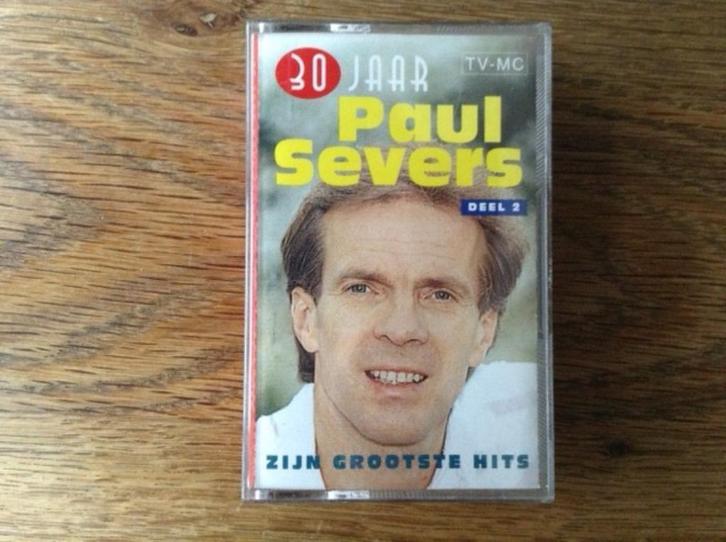 muziekcassette paul severs, Cd's en Dvd's, Cassettebandjes, Origineel, Nederlandstalig, 1 bandje, Ophalen of Verzenden