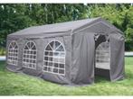 Partytent 4x6 Heavy Luxe, 2 meter of meer, 5 tot 8 meter, Gebruikt, Ophalen