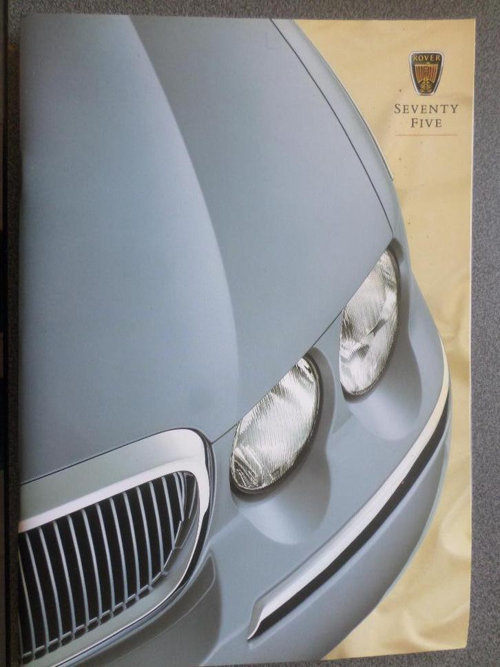 Rover 75 Brochure, Boeken, Auto's | Folders en Tijdschriften, Ophalen of Verzenden