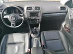 VW GOLF 1.6TDI GPS 🌍 LEER 🐮 AIRCO ❄️, Voorwielaandrijving, Euro 5, Zwart, 4 cilinders