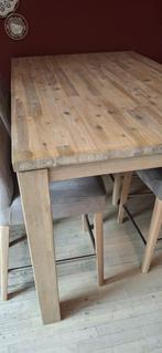 Hoge eettafel, Ophalen, 50 tot 100 cm, Zo goed als nieuw, Vijf personen of meer